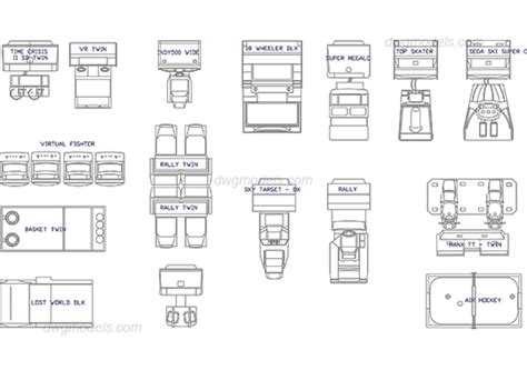 Casino 1 DWG, free CAD Blocks download .